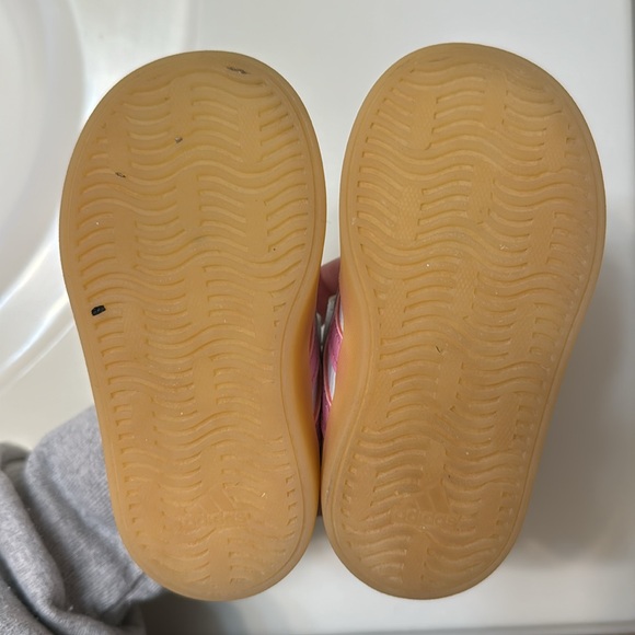 Adidas VL Court 3.0 Toddler White Sneakers - Size 5K - Picture 5 of 6